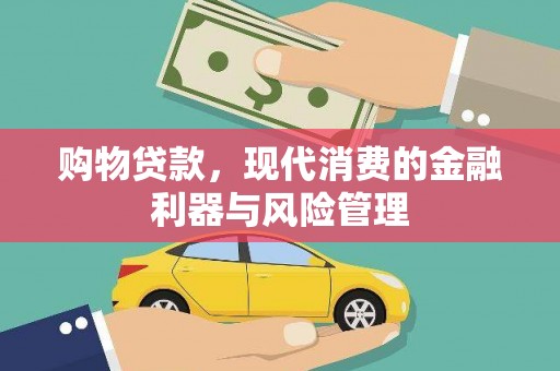 田林购物贷款，现代消费的金融利器与风险管理