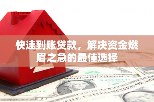 田林快速到账贷款，解决资金燃眉之急的最佳选择