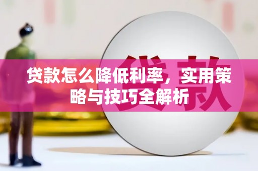 田林贷款怎么降低利率，实用策略与技巧全解析