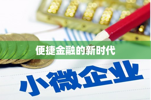 田林便捷金融的新时代