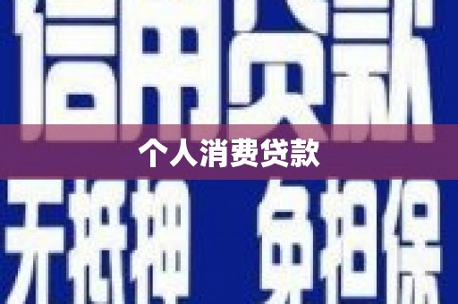 田林个人消费贷款