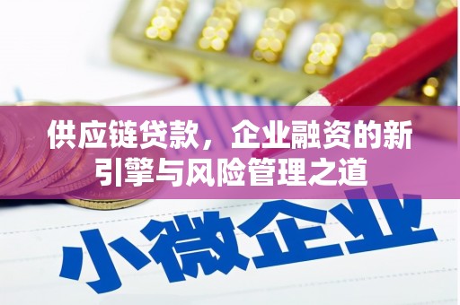 田林供应链贷款，企业融资的新引擎与风险管理之道