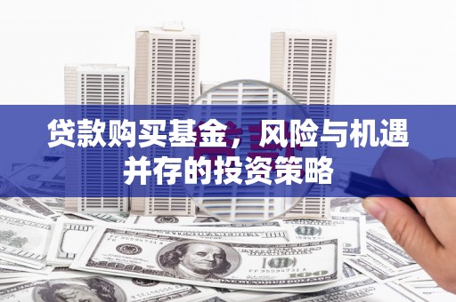 田林贷款购买基金，风险与机遇并存的投资策略