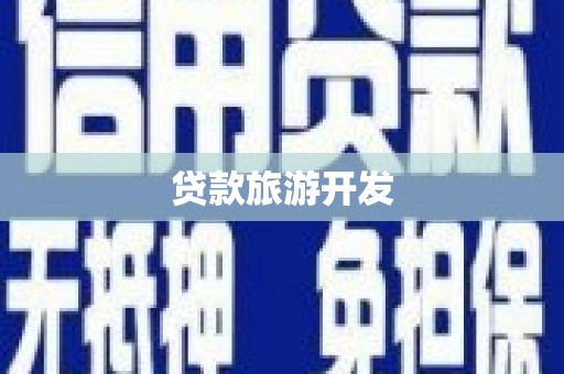 田林贷款旅游开发