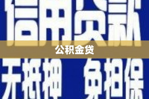 田林公积金贷
