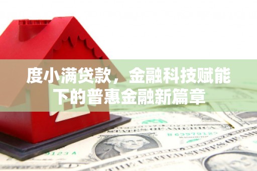 田林度小满贷款，金融科技赋能下的普惠金融新篇章