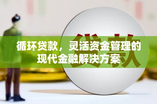 田林循环贷款，灵活资金管理的现代金融解决方案