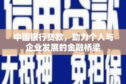 田林中国银行贷款，助力个人与企业发展的金融桥梁