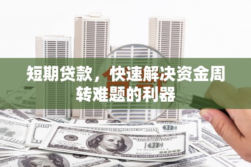 田林短期贷款，快速解决资金周转难题的利器