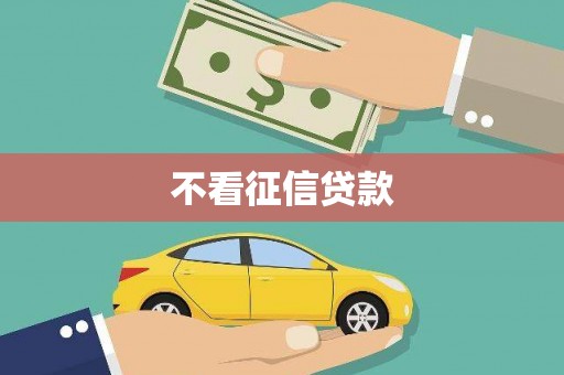 田林不看征信贷款