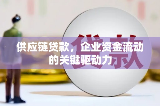 田林供应链贷款，企业资金流动的关键驱动力