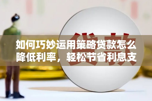 田林如何巧妙运用策略贷款怎么降低利率，轻松节省利息支出