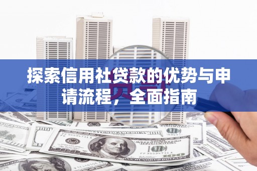 田林探索信用社贷款的优势与申请流程，全面指南