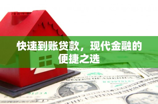 田林快速到账贷款，现代金融的便捷之选