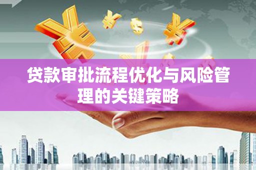 田林贷款审批流程优化与风险管理的关键策略