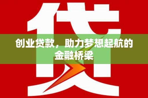 田林创业贷款，助力梦想起航的金融桥梁