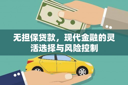田林无担保贷款，现代金融的灵活选择与风险控制