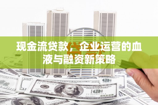 田林现金流贷款，企业运营的血液与融资新策略