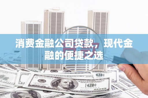 田林消费金融公司贷款，现代金融的便捷之选