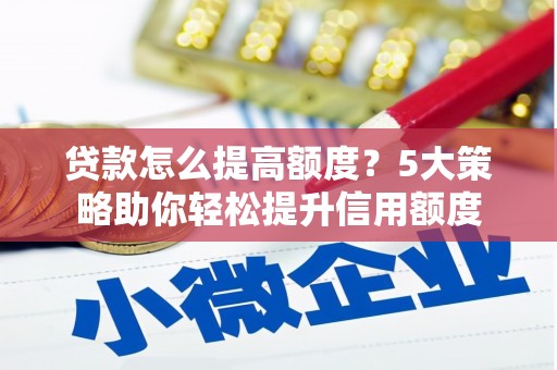 田林贷款怎么提高额度？5大策略助你轻松提升信用额度
