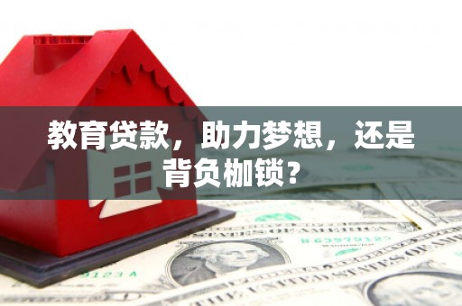 田林教育贷款，助力梦想，还是背负枷锁？