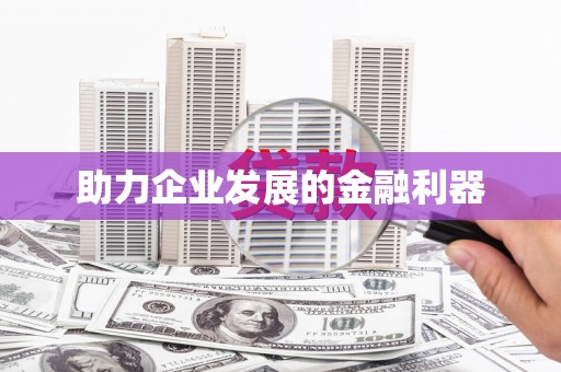 田林助力企业发展的金融利器
