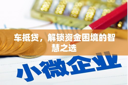田林车抵贷，解锁资金困境的智慧之选