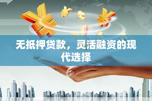 田林无抵押贷款，灵活融资的现代选择