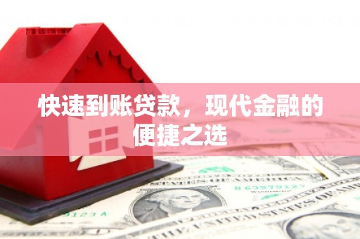 田林快速到账贷款，现代金融的便捷之选