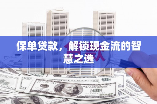 田林保单贷款，解锁现金流的智慧之选