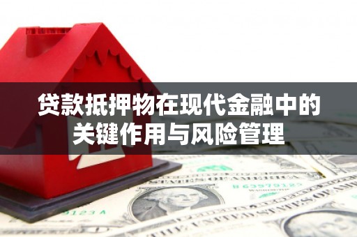 田林贷款抵押物在现代金融中的关键作用与风险管理