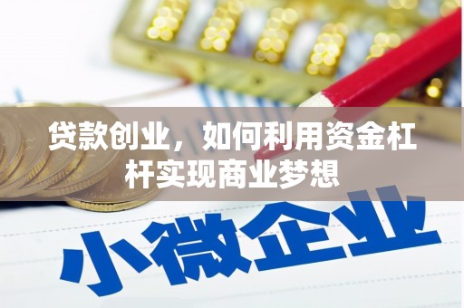 田林贷款创业，如何利用资金杠杆实现商业梦想