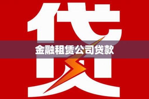 田林金融租赁公司贷款