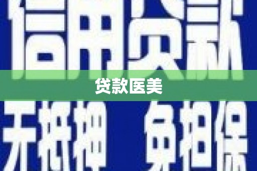 田林贷款医美