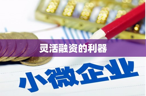 田林灵活融资的利器
