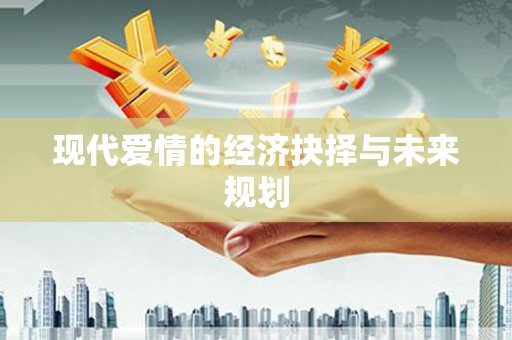 田林现代爱情的经济抉择与未来规划