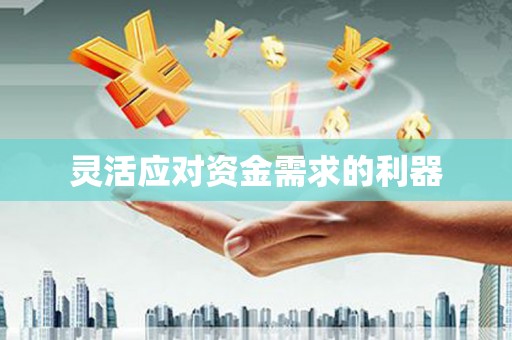 田林灵活应对资金需求的利器