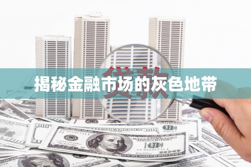 田林揭秘金融市场的灰色地带