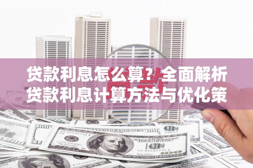 田林贷款利息怎么算？全面解析贷款利息计算方法与优化策略