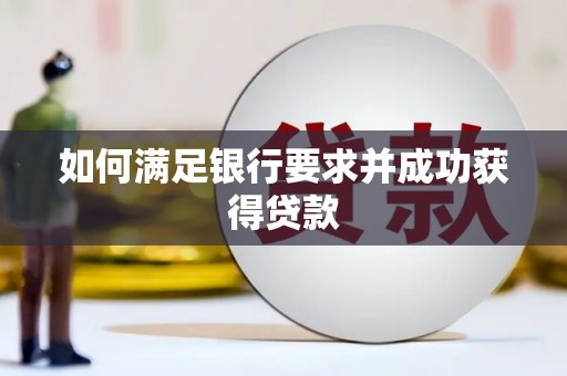 田林如何满足银行要求并成功获得贷款