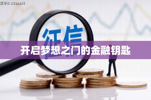 田林开启梦想之门的金融钥匙